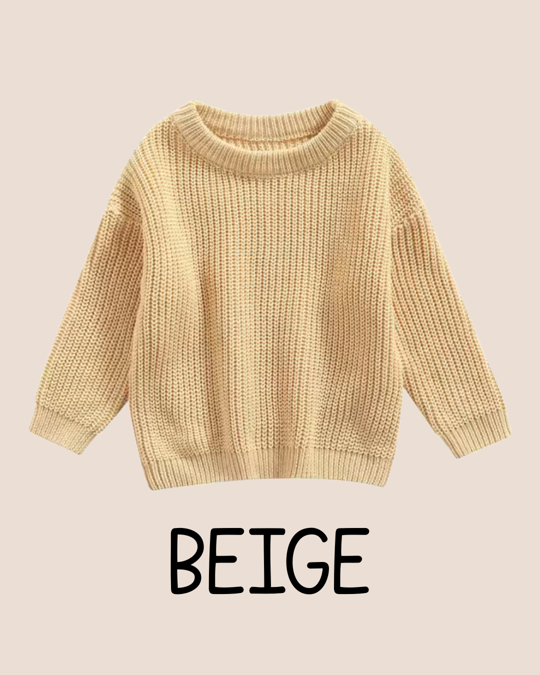 Oversized Embroidered Sweater