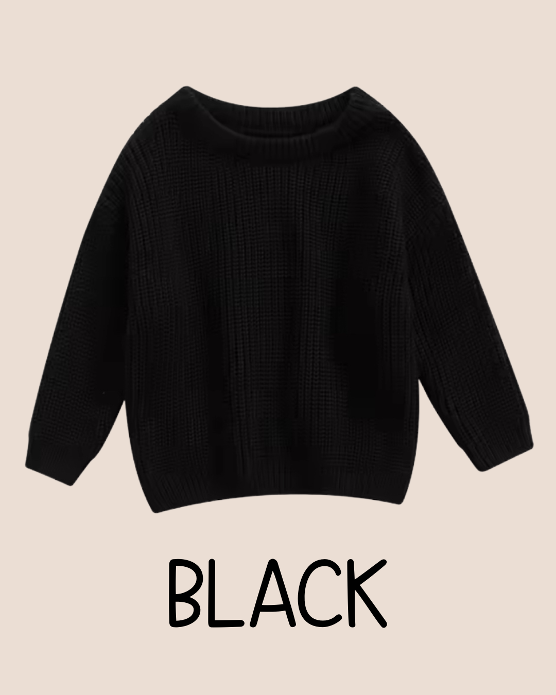 Oversized Embroidered Sweater