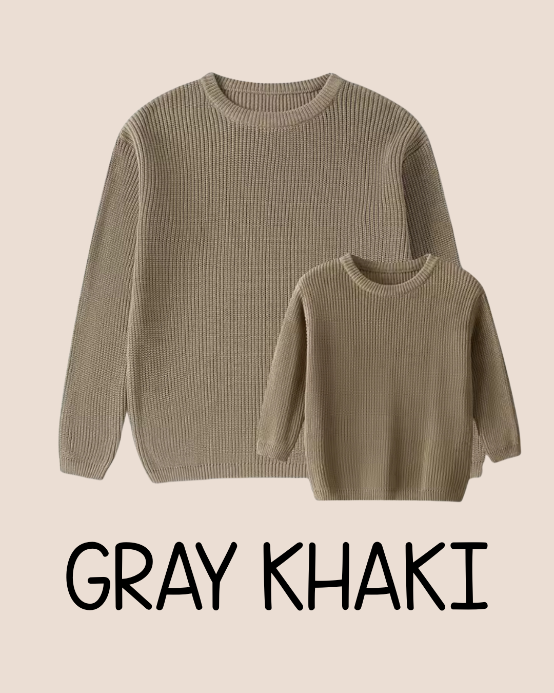 Oversized Embroidered Sweater (Sizes 6-12)