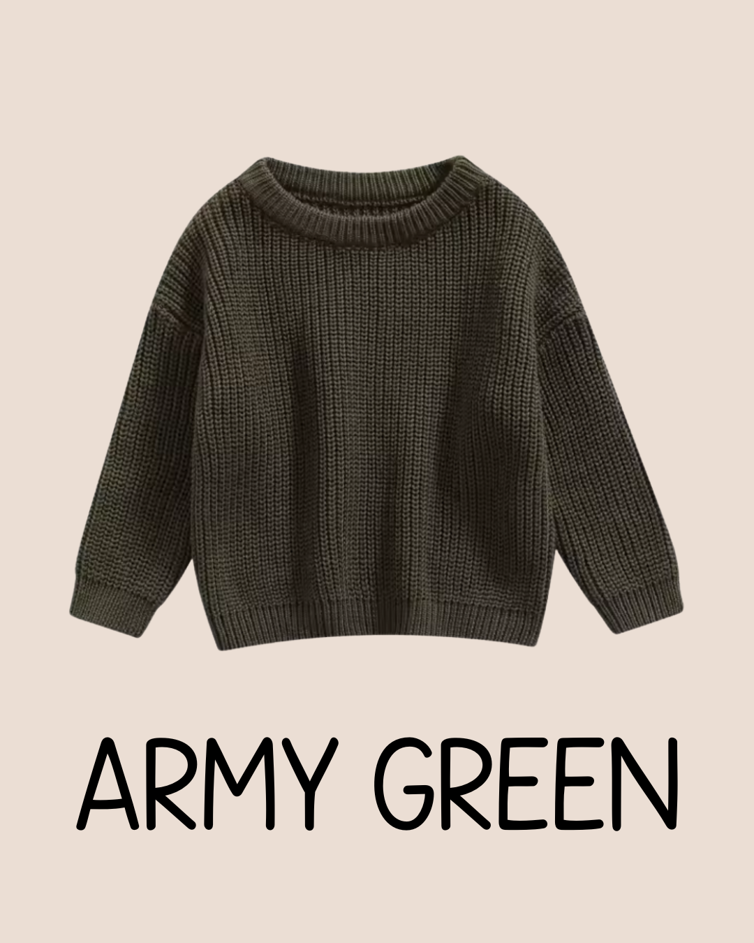 Oversized Embroidered Sweater
