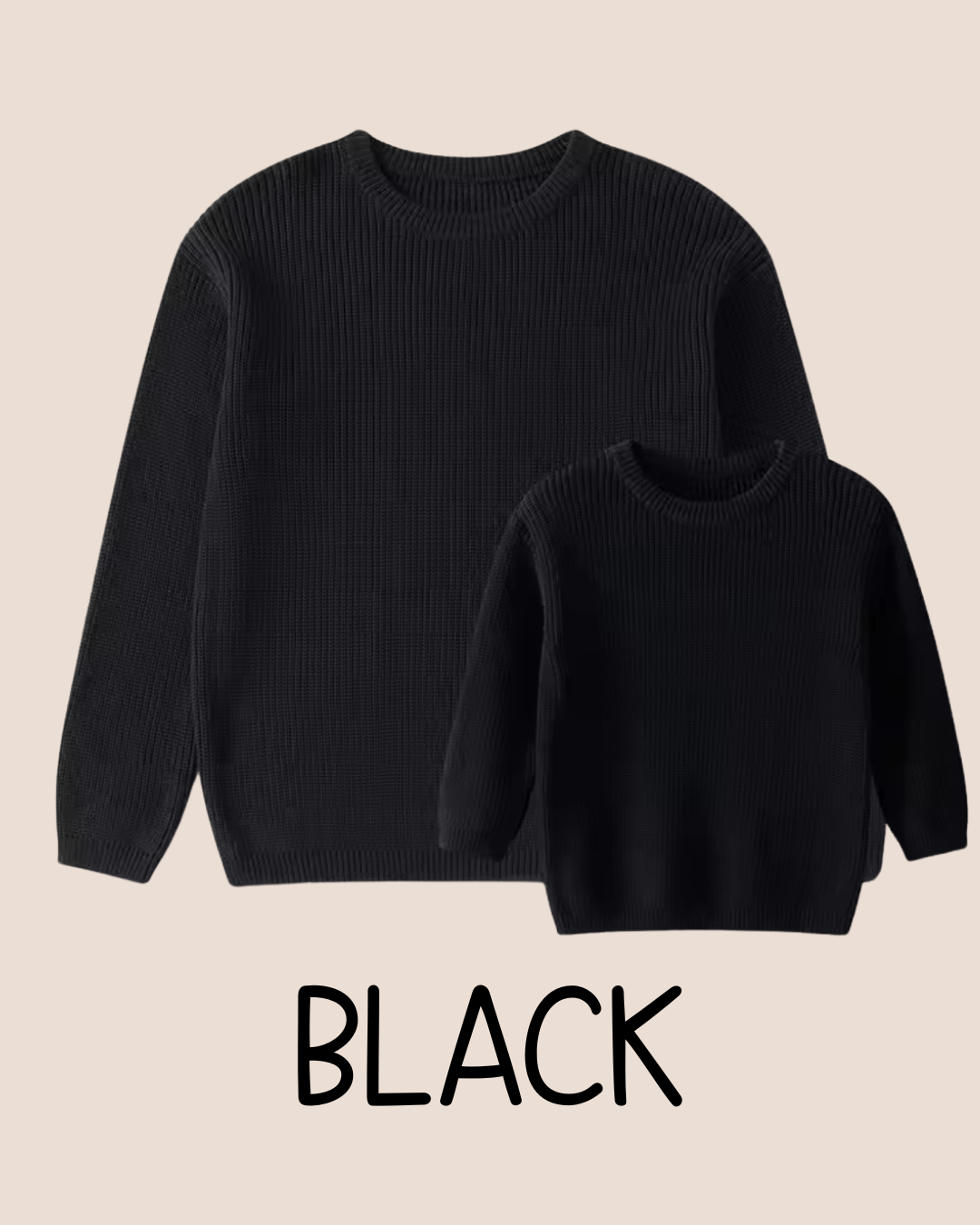 Oversized Embroidered Sweater (Sizes 6-12)