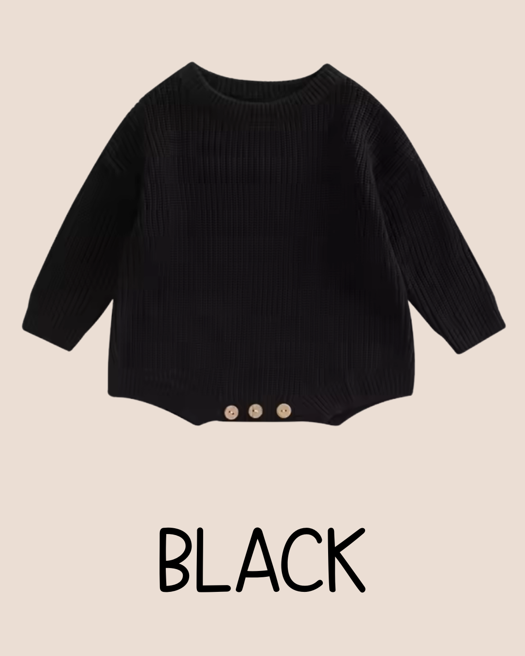 Embroidered Sweater Romper