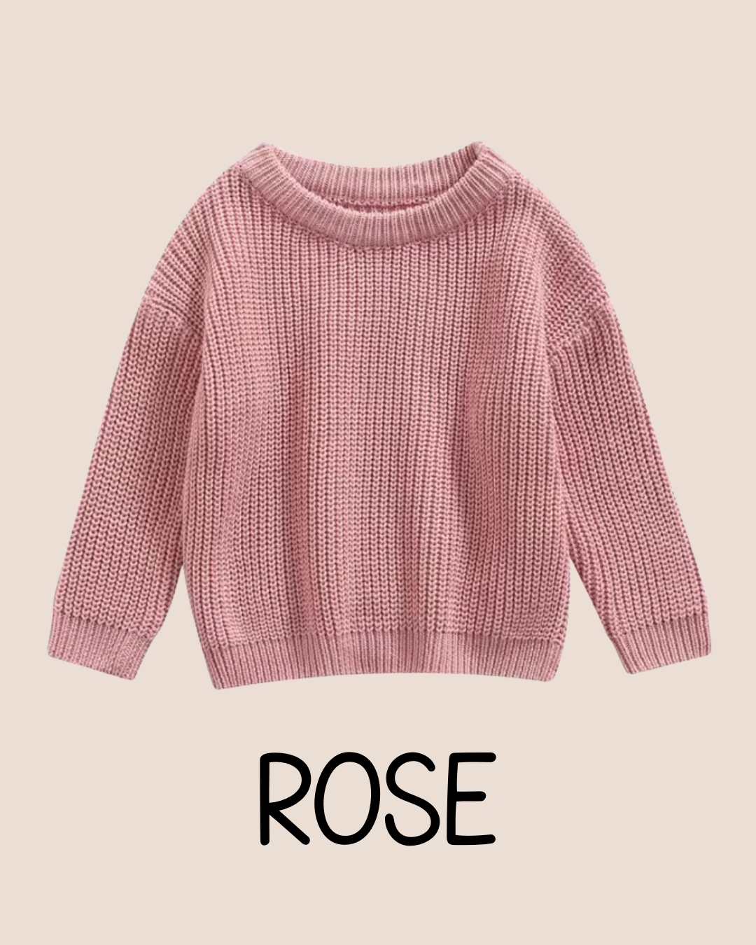 Oversized Embroidered Sweater