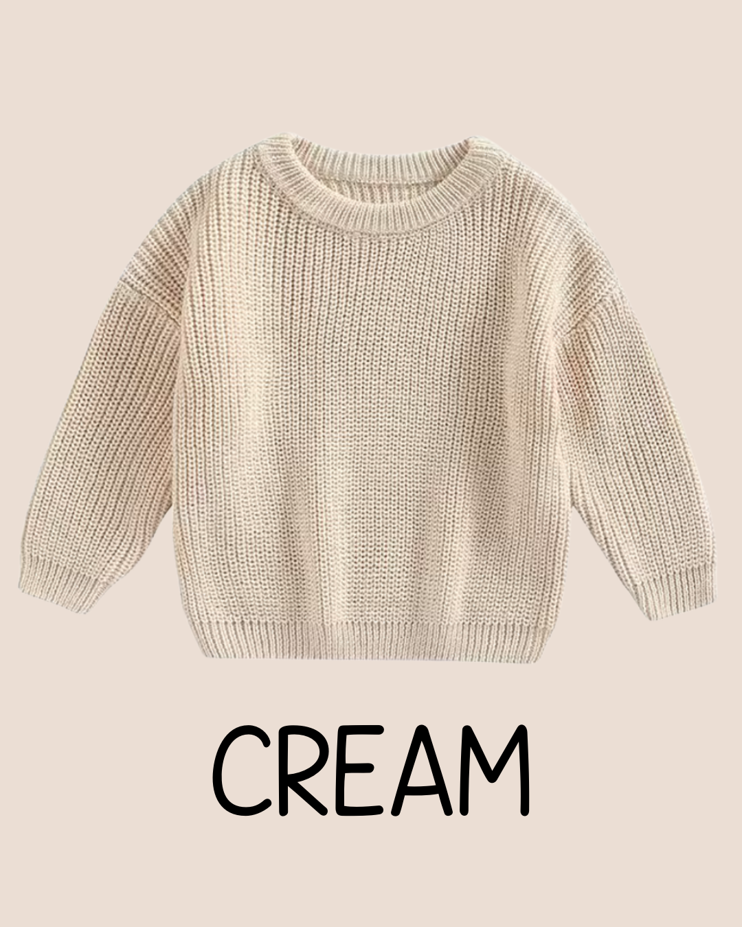 Oversized Embroidered Sweater