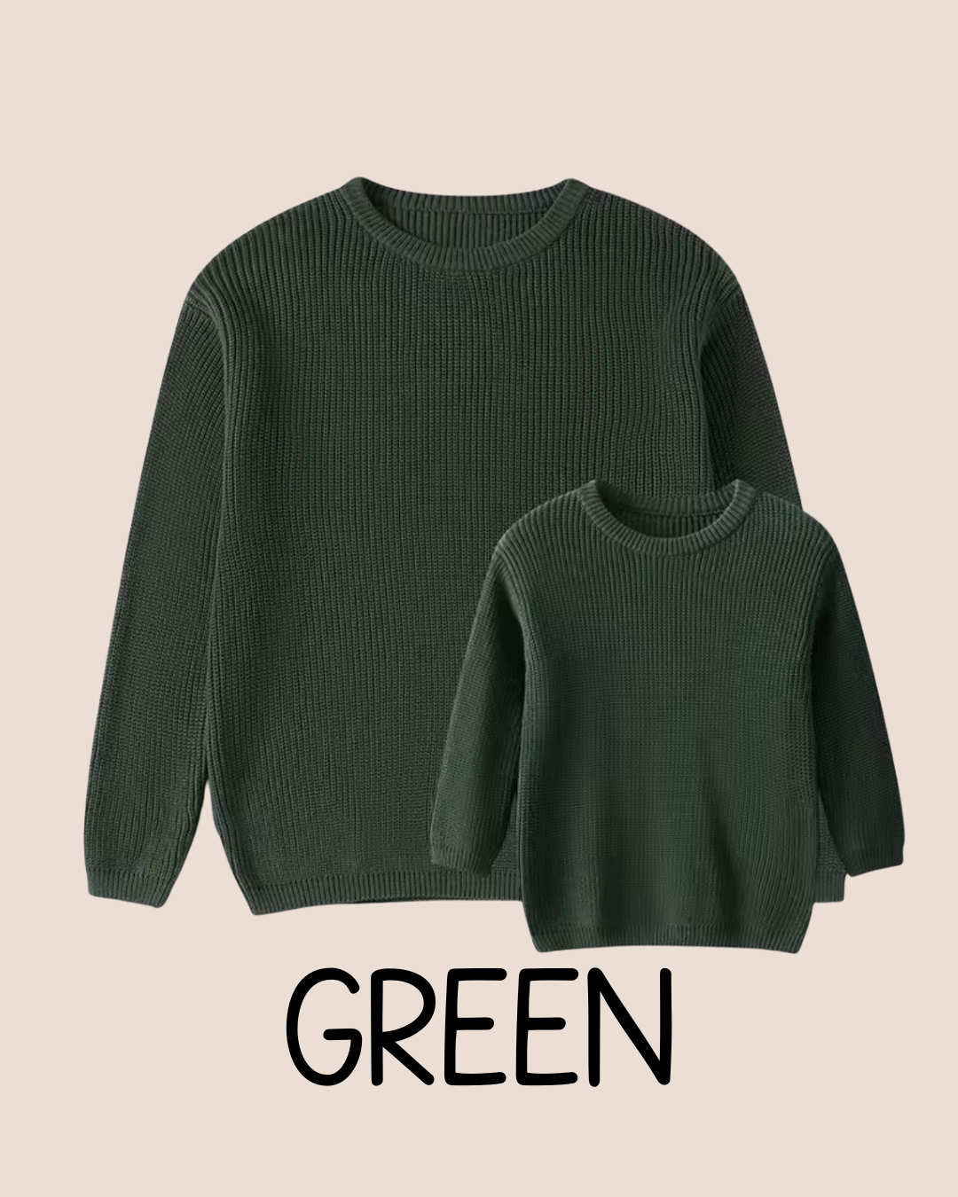 Oversized Embroidered Sweater (Sizes 6-12)