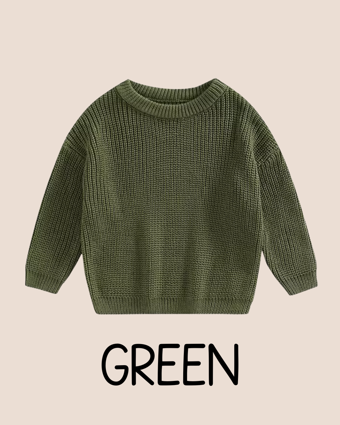 Oversized Embroidered Sweater