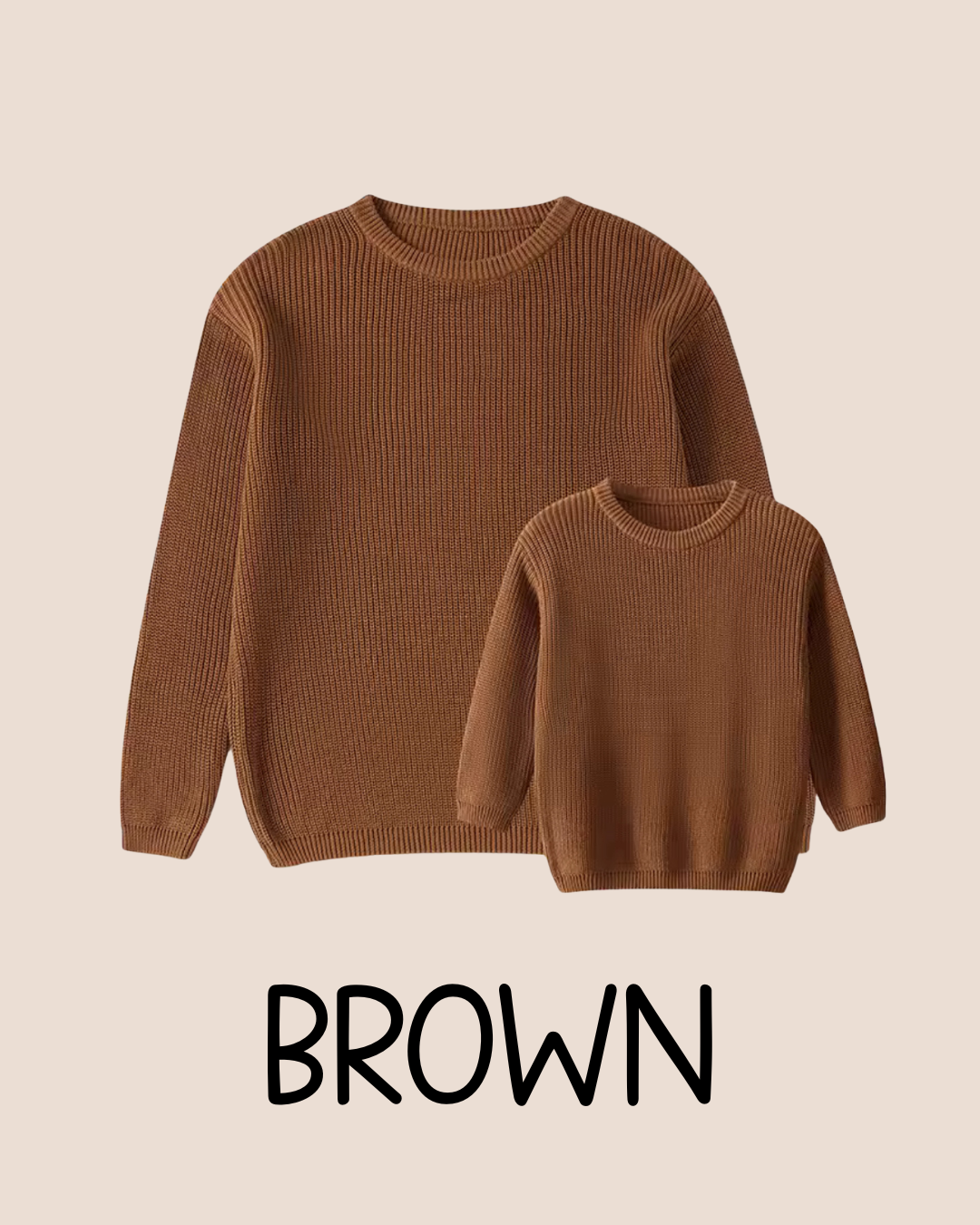 Oversized Embroidered Sweater (Sizes 6-12)