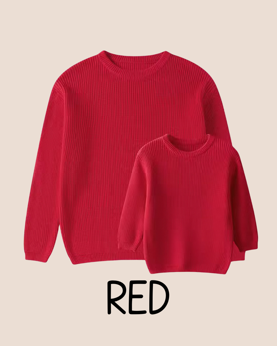 Oversized Embroidered Sweater (Sizes 6-12)