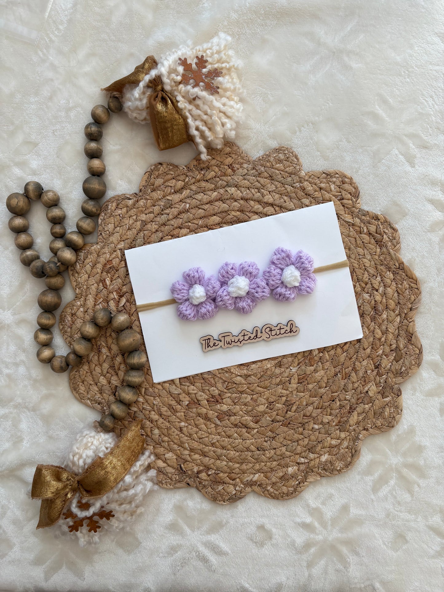 Floral Daisy Headband