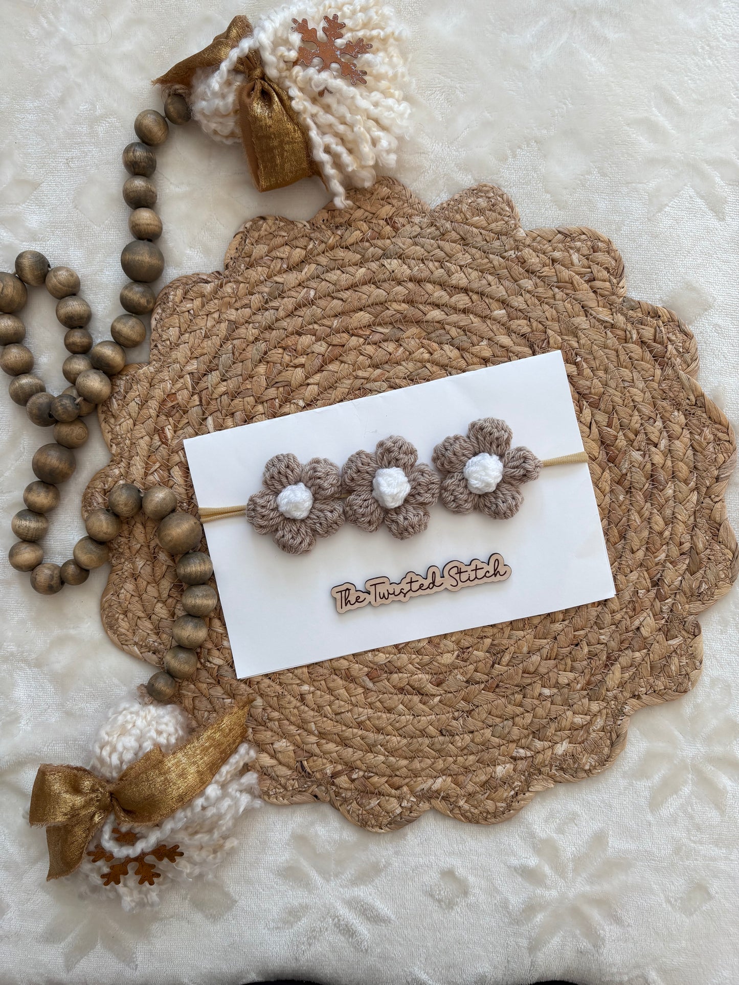 Floral Daisy Headband