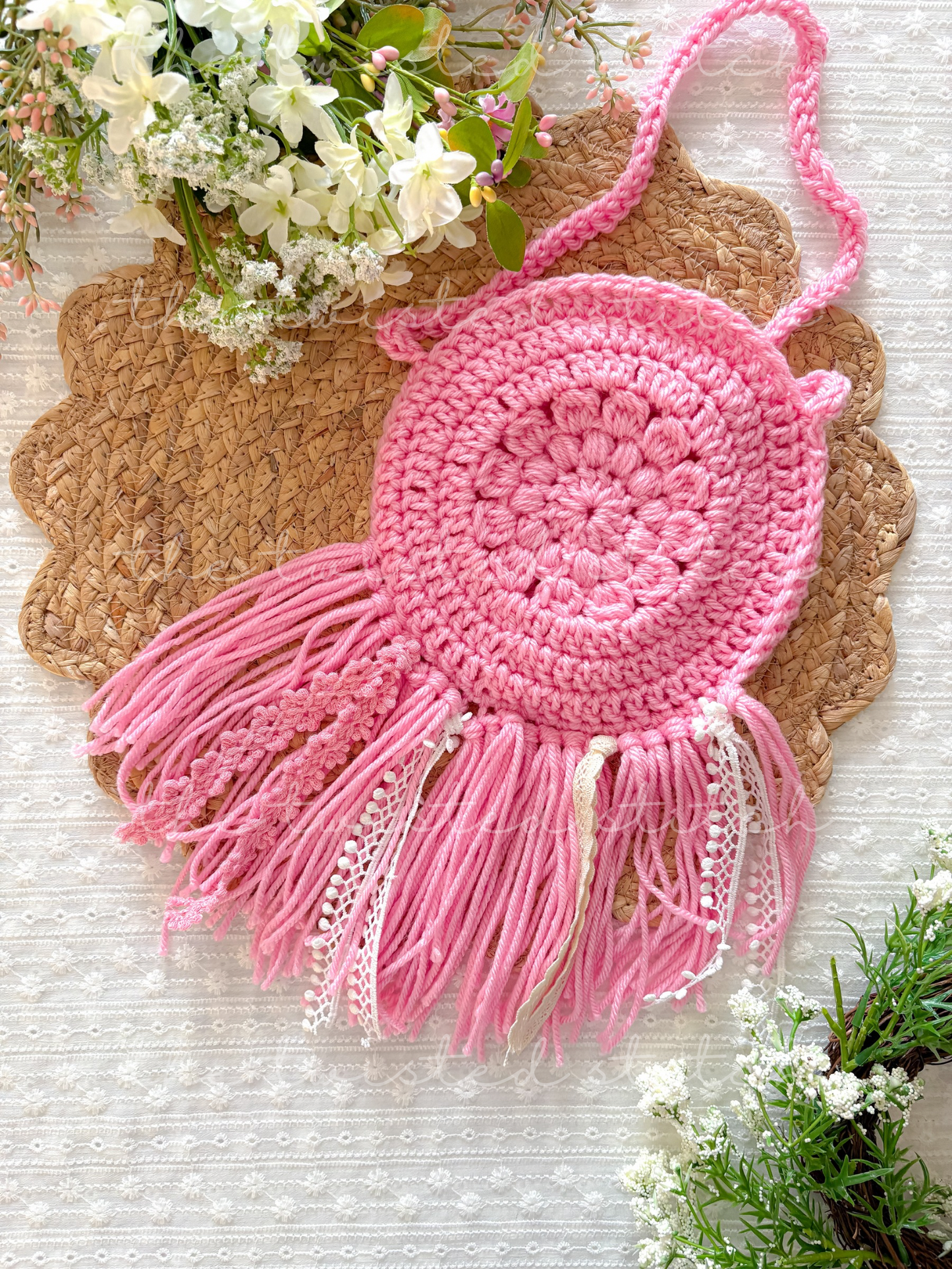 Mandala Fringe Purse