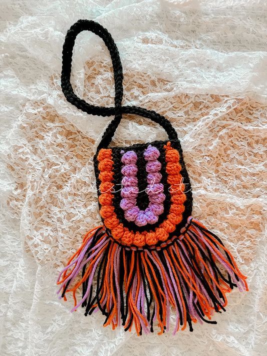 Spooky Cute Multicolor Boho Fringe