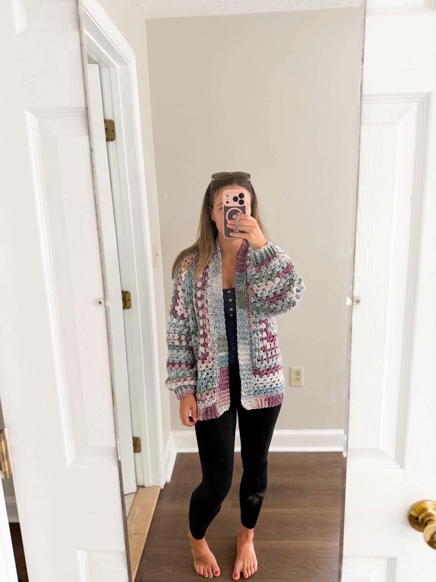 Adult Crochet Cardigan - Adult XS - 2X+