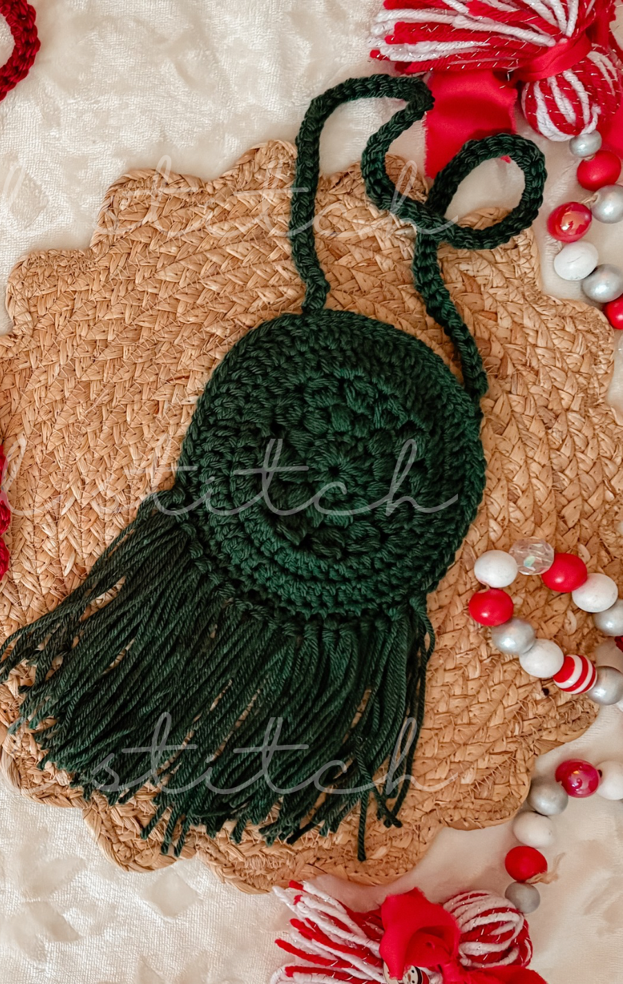 Christmas Mandela Purse