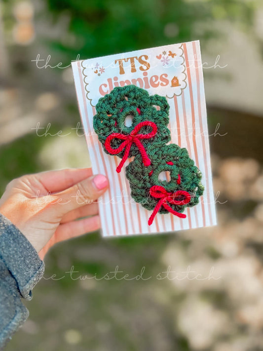 Wreath Clippies