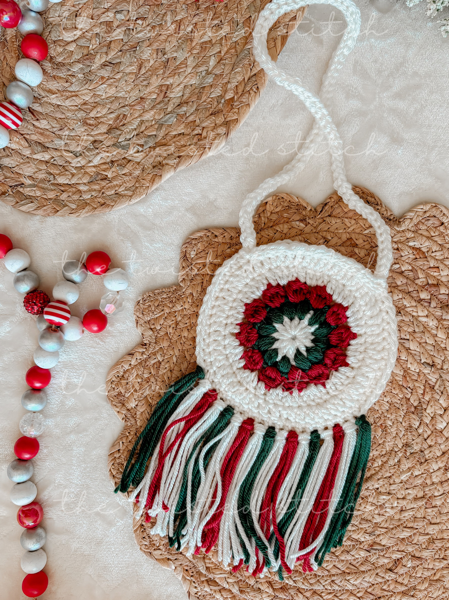 Christmas Mandela Purse