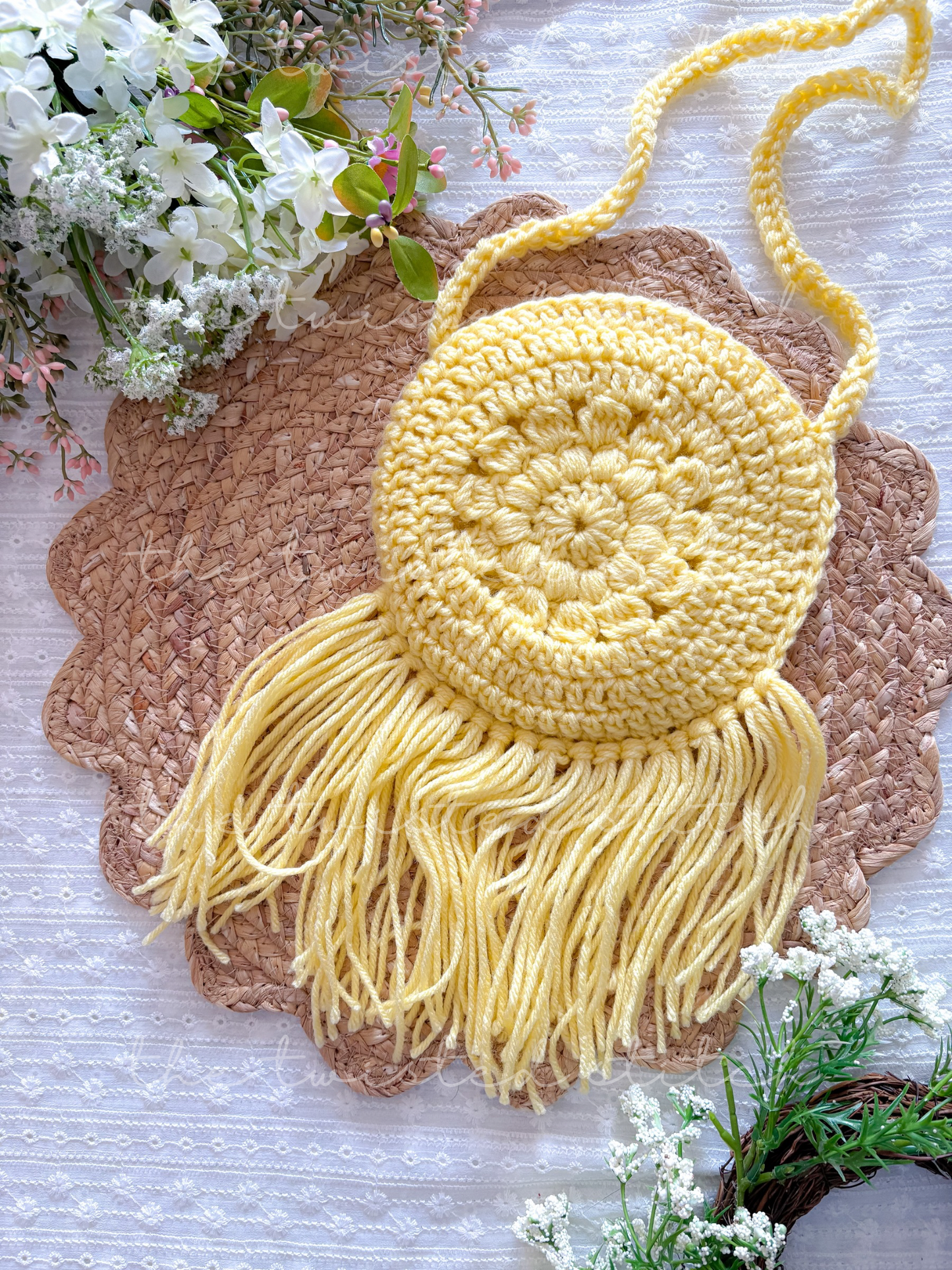 Mandala Fringe Purse