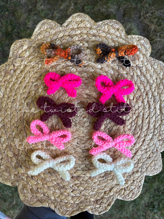 3” Piggy Bows (Set of 2)