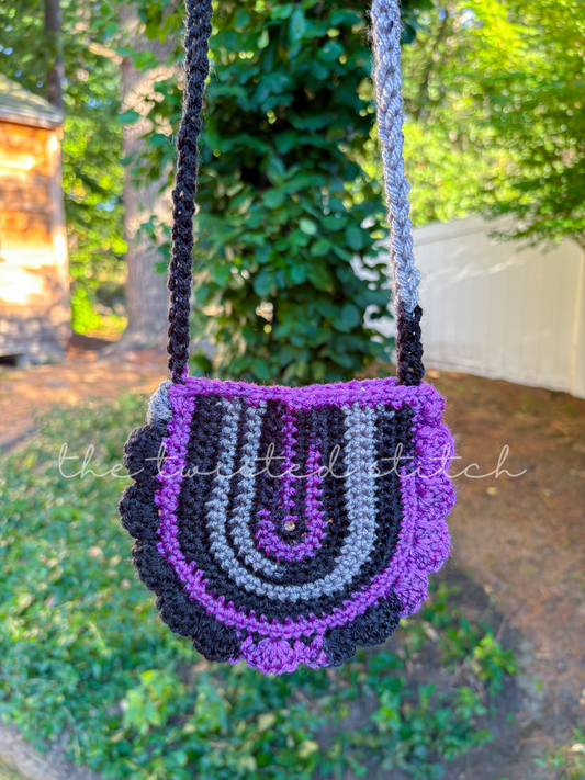 Witchy Scalloped Boho Bag