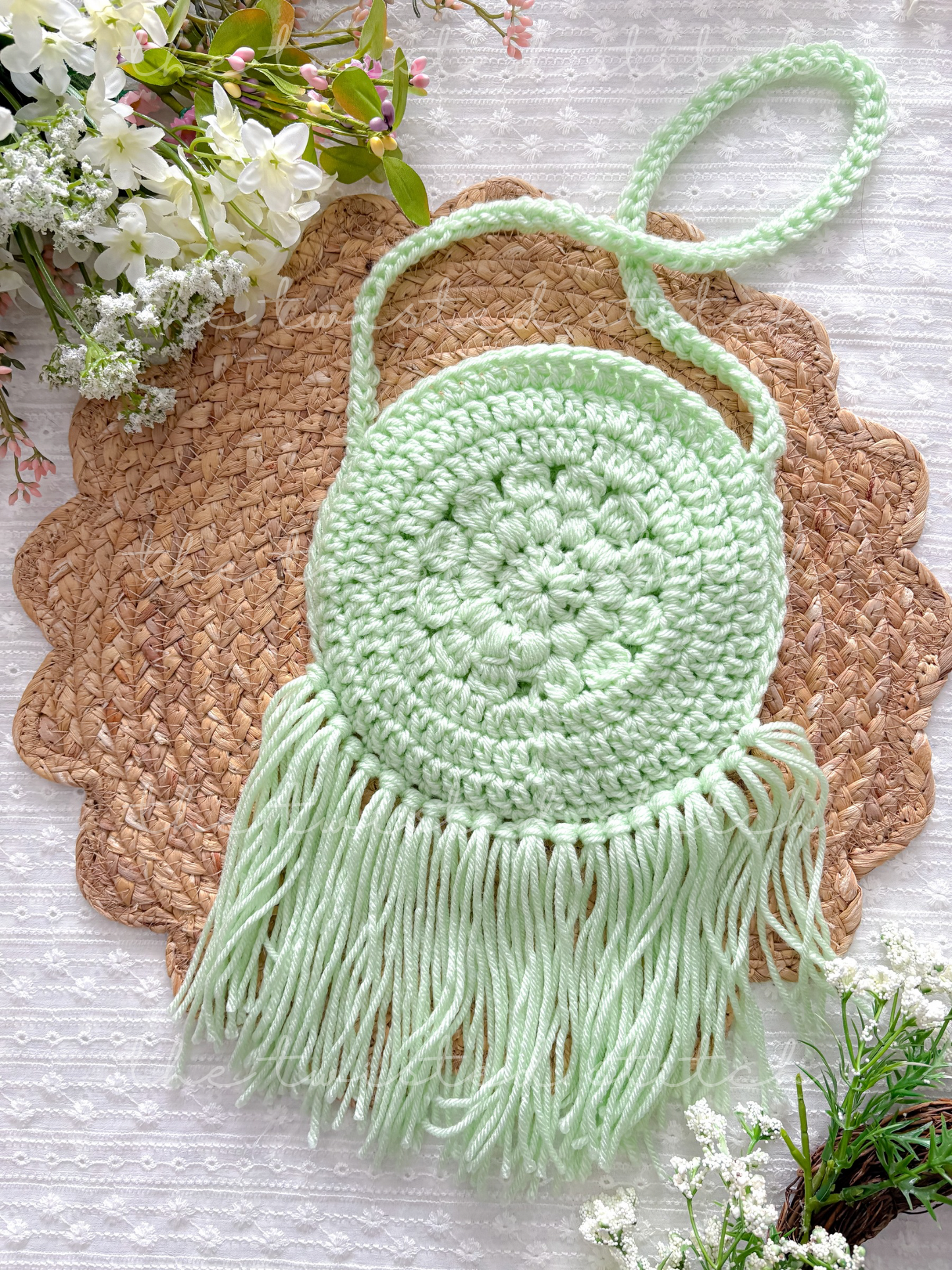 Mandala Fringe Purse