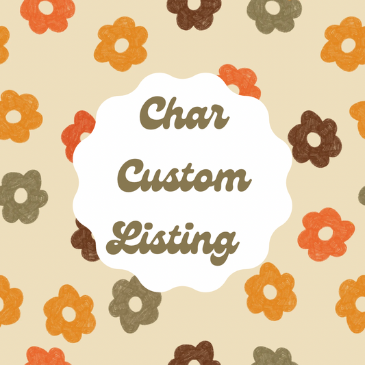 Char Custom Top Listing