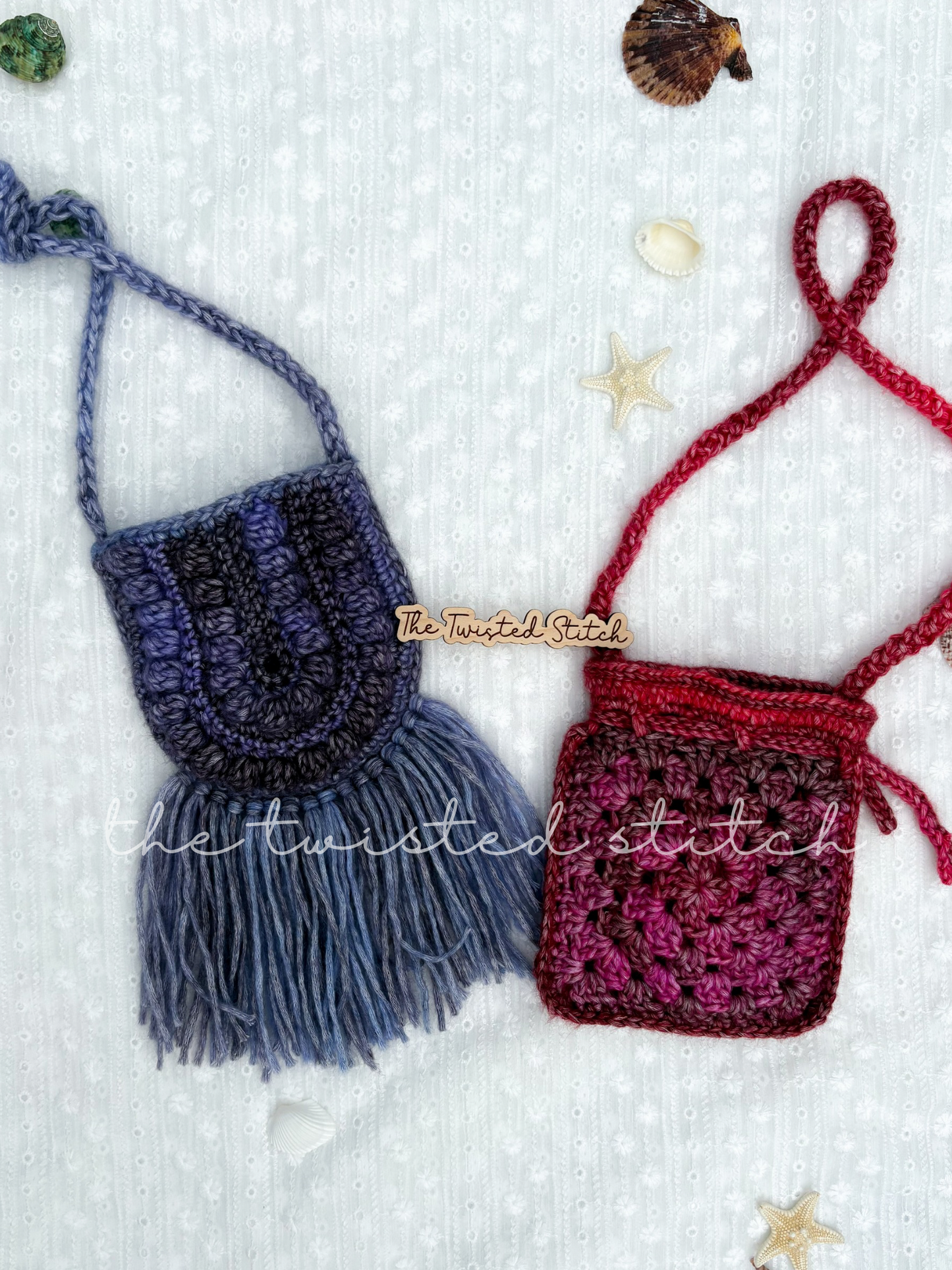 Afterglow Granny Square Pouch (RTS)